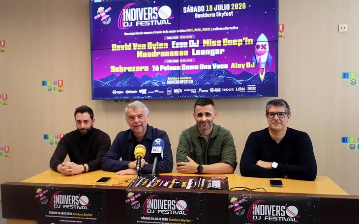 El festival Indiverso celebrará su segunda edición el 18 de julio en el nuevo recinto SkyFest